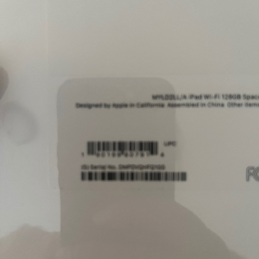 iPad 8 generation Wi-Fi 128 GB Brand New never opened